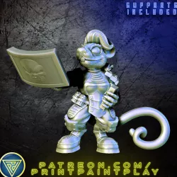 Space Ratfolk Hacker