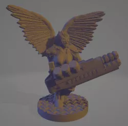 Space Valkyrie With Heavy Plasma Cannon