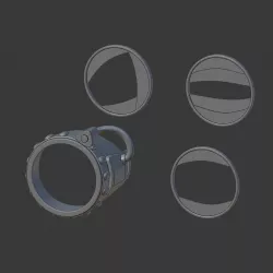 Spider-man's goggles