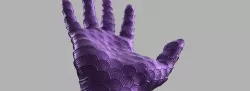 Spiral hand