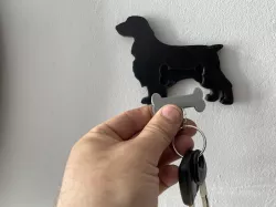 Springer Spaniel Lead Leash Key Hook Holder