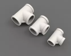 Tee Threaded-1'', 1/2'', 3/4''