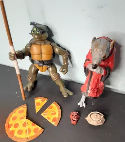 Teenage Mutant Ninja Turtles and Casey Jones Action Figure Accessory Pack