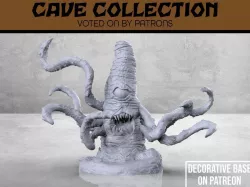 Tentacle Rock Monster - Tabletop Miniature
