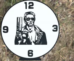 terminator led light clock