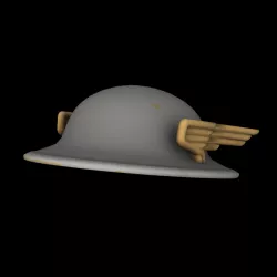 The Flash Jay Garrick Helmet for 3D PRINT