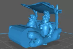 The Flintstones car