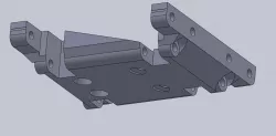 Thunder Tiger Kaiser xs - axial ax10/scx10 transmission skid conversion