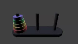 Towers of Hanoi game