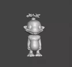 toy figure of the cartoon the lunnis children's .stl .obj
