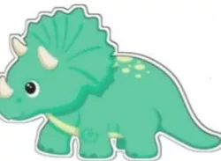 Triceratops Dinosaur Cookie Cutter