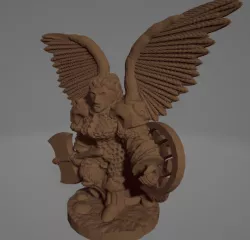 Valkyrie With Axe