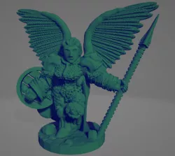 Valkyrie With Spear
