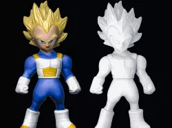 Vegeta Dragon Ball 3D Printable