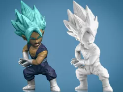 Vegito Dragon Ball 3D Printable