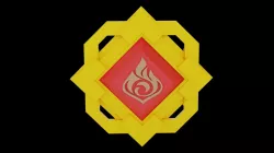 Vision Liyue - Pyro -Genshin Impact