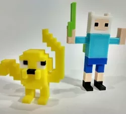 Voxel Finn and Jake