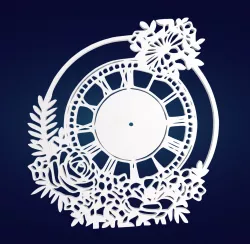 Wall clock base