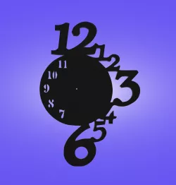 Wall clock base