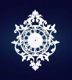 Wall clock base