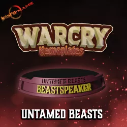 WARCRY Untamed Beasts Warband Nameplates