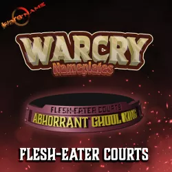WARCRY Warband Nameplates DEATH FLESH-EATER COURTS