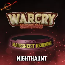 WARCRY Warband Nameplates DEATH NIGHTHAUNT