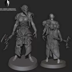 Warrior Acolyte - Cursed Elves