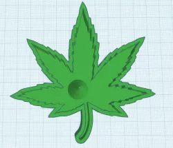 Weed Leaf Ashtray
