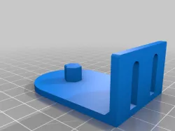 Window blind hex mount