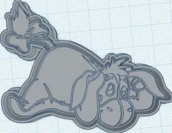 WINNIE THE POOH eeyore COOKIE CUTTER