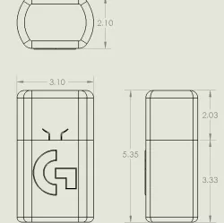 Wireless Mouse Case