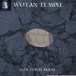 Wotan Temple 60x35mm base (pre-supported)