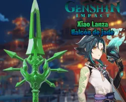 Xiao Lanza Genshin Impact - Jade Alcon - Genshin