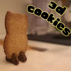 3D Owl Cookies