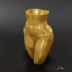 3D print bikini female body art flower vase, craft flower for home decoration