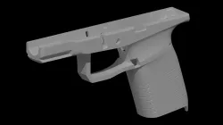 70's Pistol Style Airsoft WE tech G19 Gen3 Frame