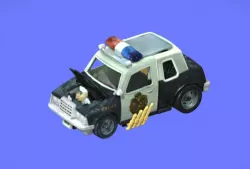 80s POLICE-ACADEMY CAR - 3D SCAN