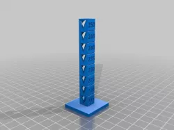 ABS calibration tower - Wanhao Duplicator 6 or Monoprice Maker Ultimate