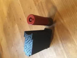 Airsoft m4 shotgun adapter