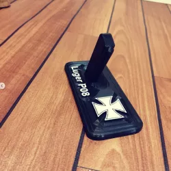 airsoft stand luger p08