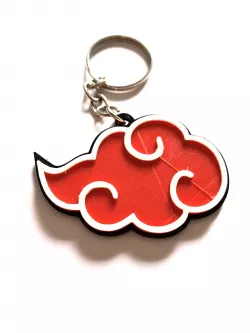 Akatsuki logo keychain