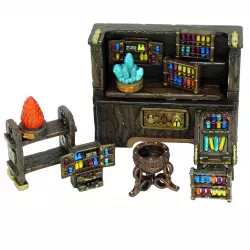 Alchemy/Wizards shop/market (ttrpg tabletop terrain)