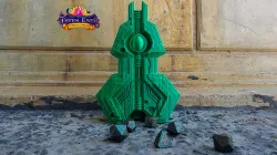 Alien Obelisk Dice Tower - SUPPORT FREE!