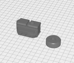AR15 AR22 airsoft butt plate buffer tube picatinny mount conversion