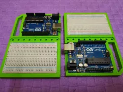 Arduino & Breadboard Case for Square Connector Breadboard