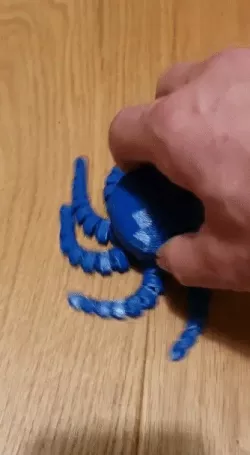Articulated flexi Octopus