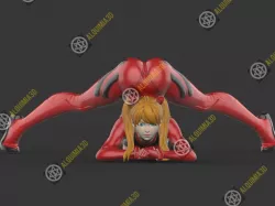 Asuka Jack-o pose ((SFW)
