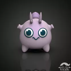 AXIE INFINITY 3D FAN ART REPTILE TERMINATOR