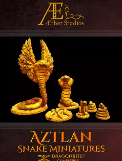 Aztlan Snake Miniatures